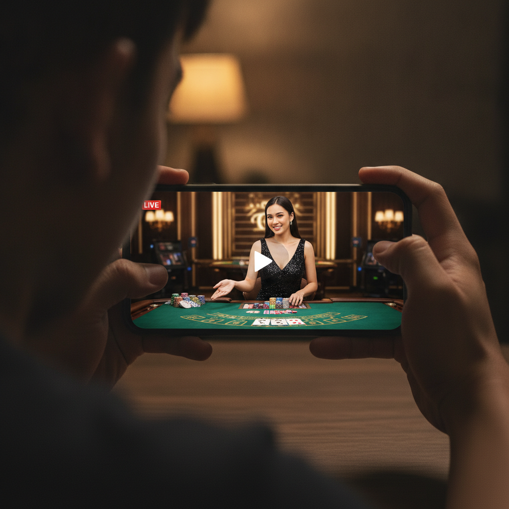 Illustration: Live Dealer Games at Royale Elite Club: What to Expect as a First-Timer
